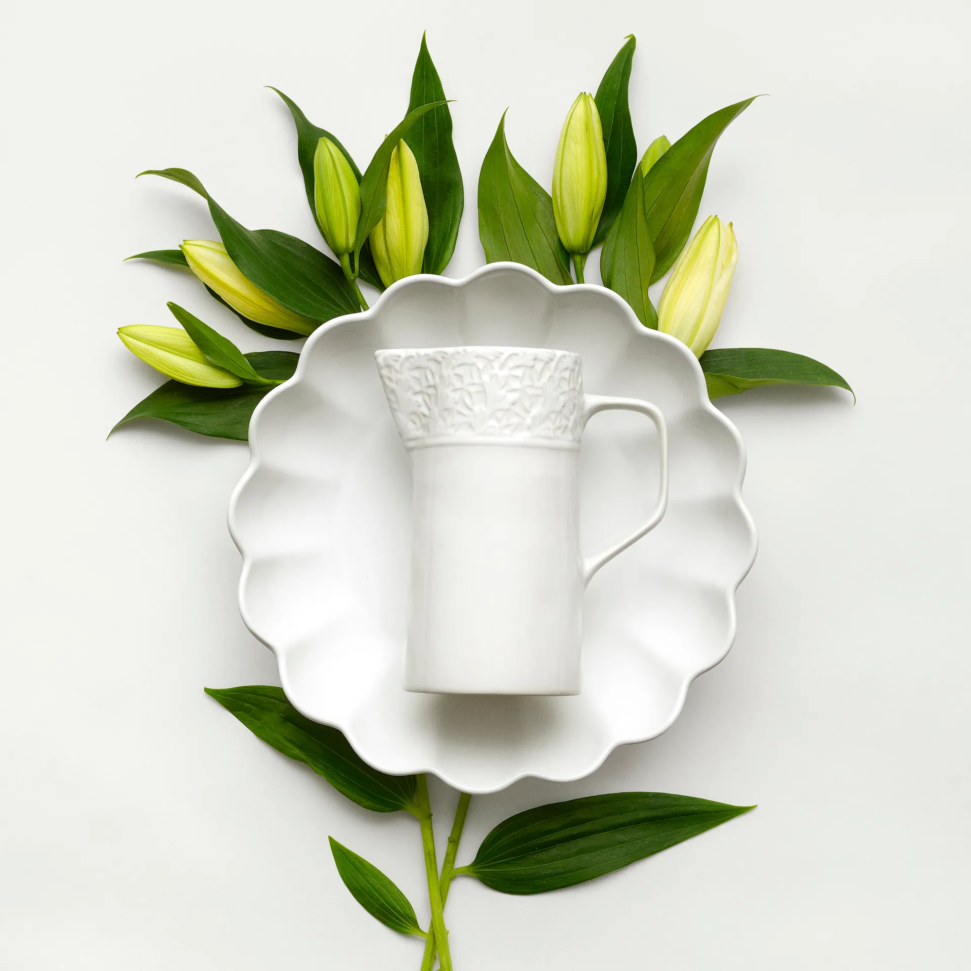 Jarra Lace 1,2 l, blanco Mateus