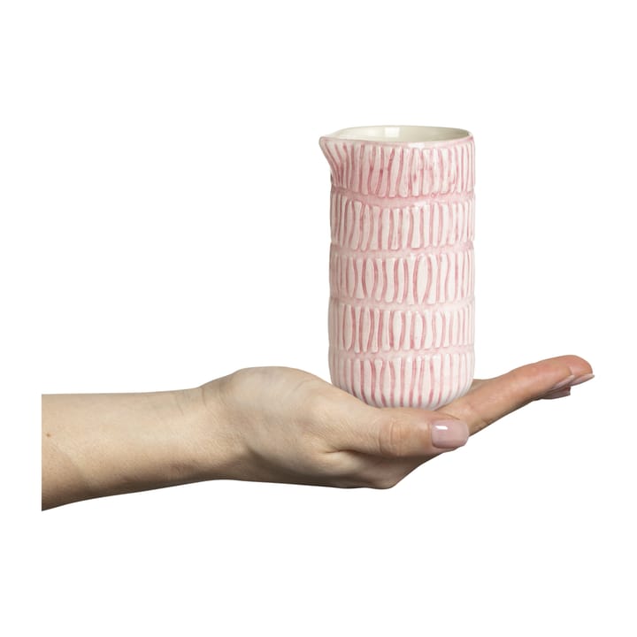 Jarra Stripes 30 cl, Rosa claro Mateus