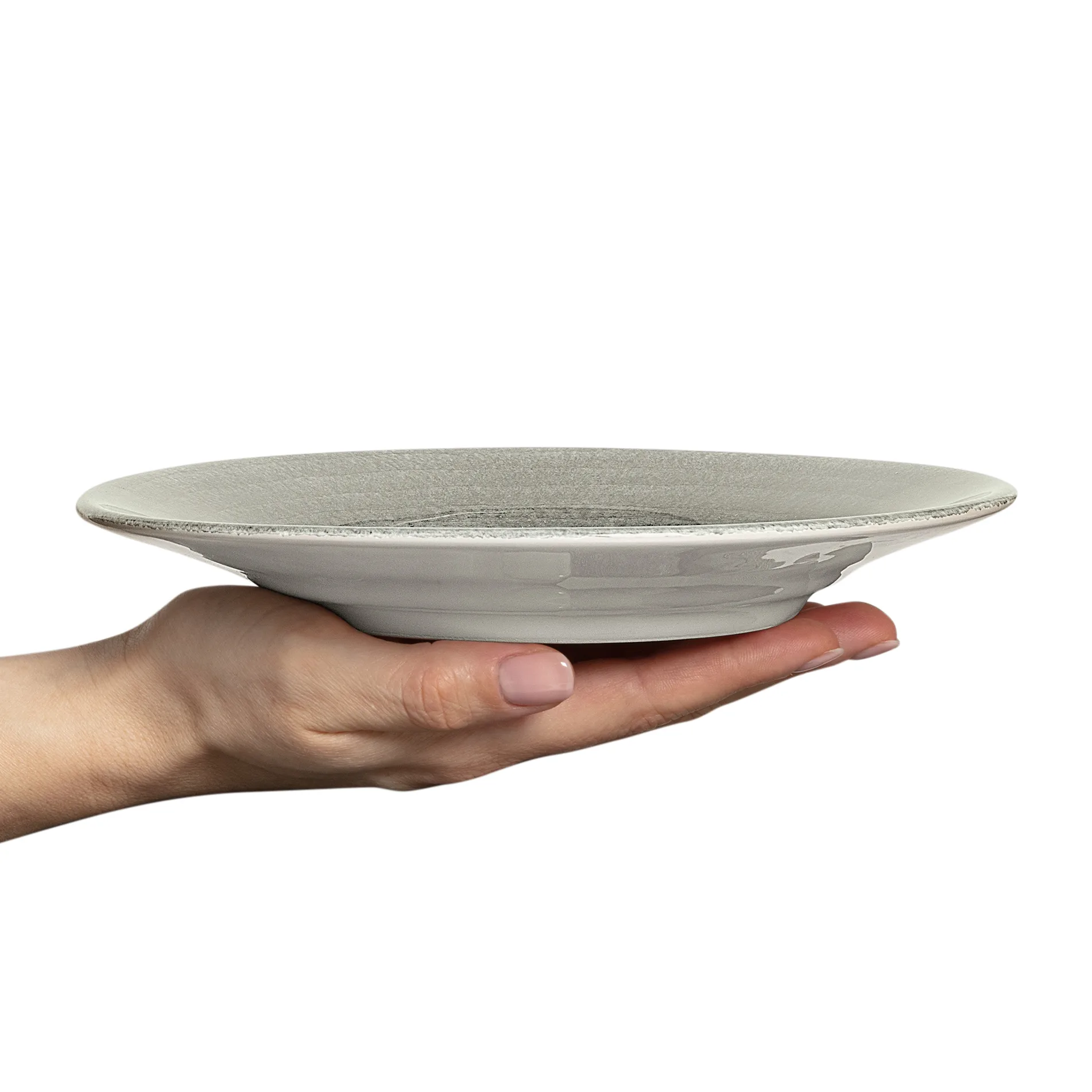 Plato Basic 21 cm, gris Mateus