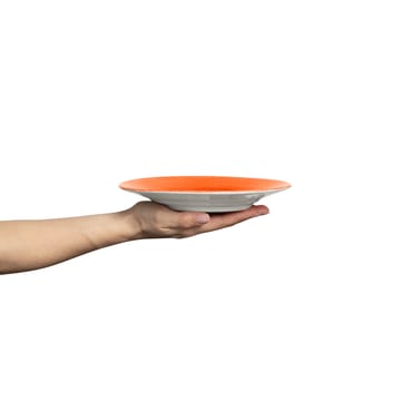 Plato Basic 21 cm - Naranja - Mateus