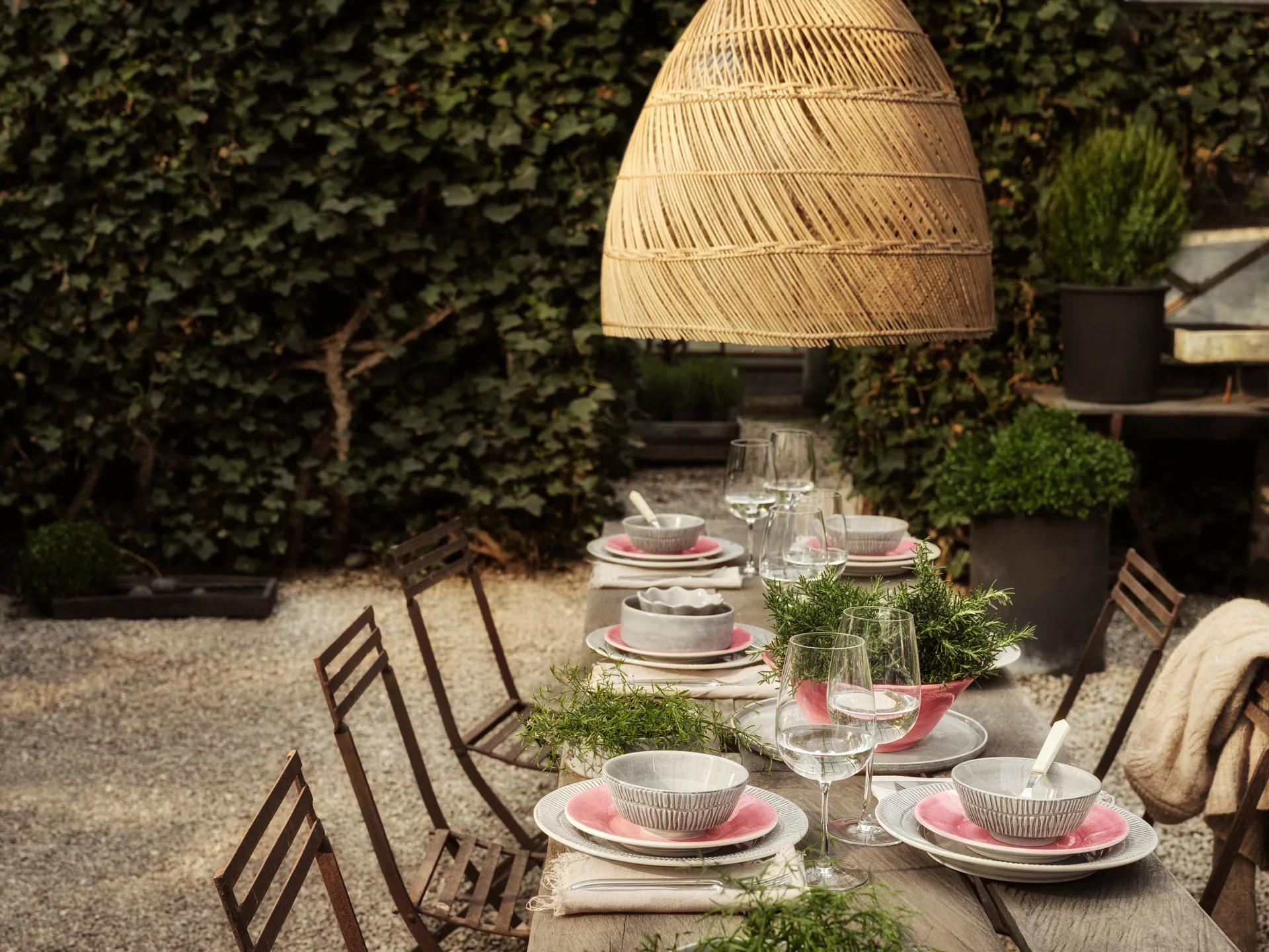 Plato Basic 21 cm, Rosa Mateus