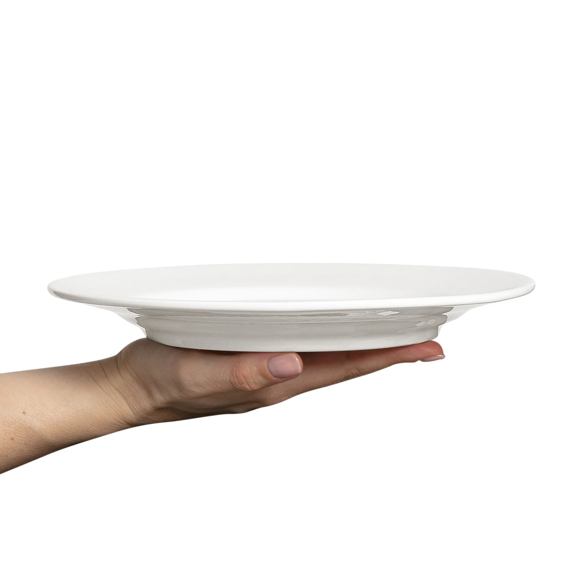 Plato Basic 25 cm, blanco Mateus