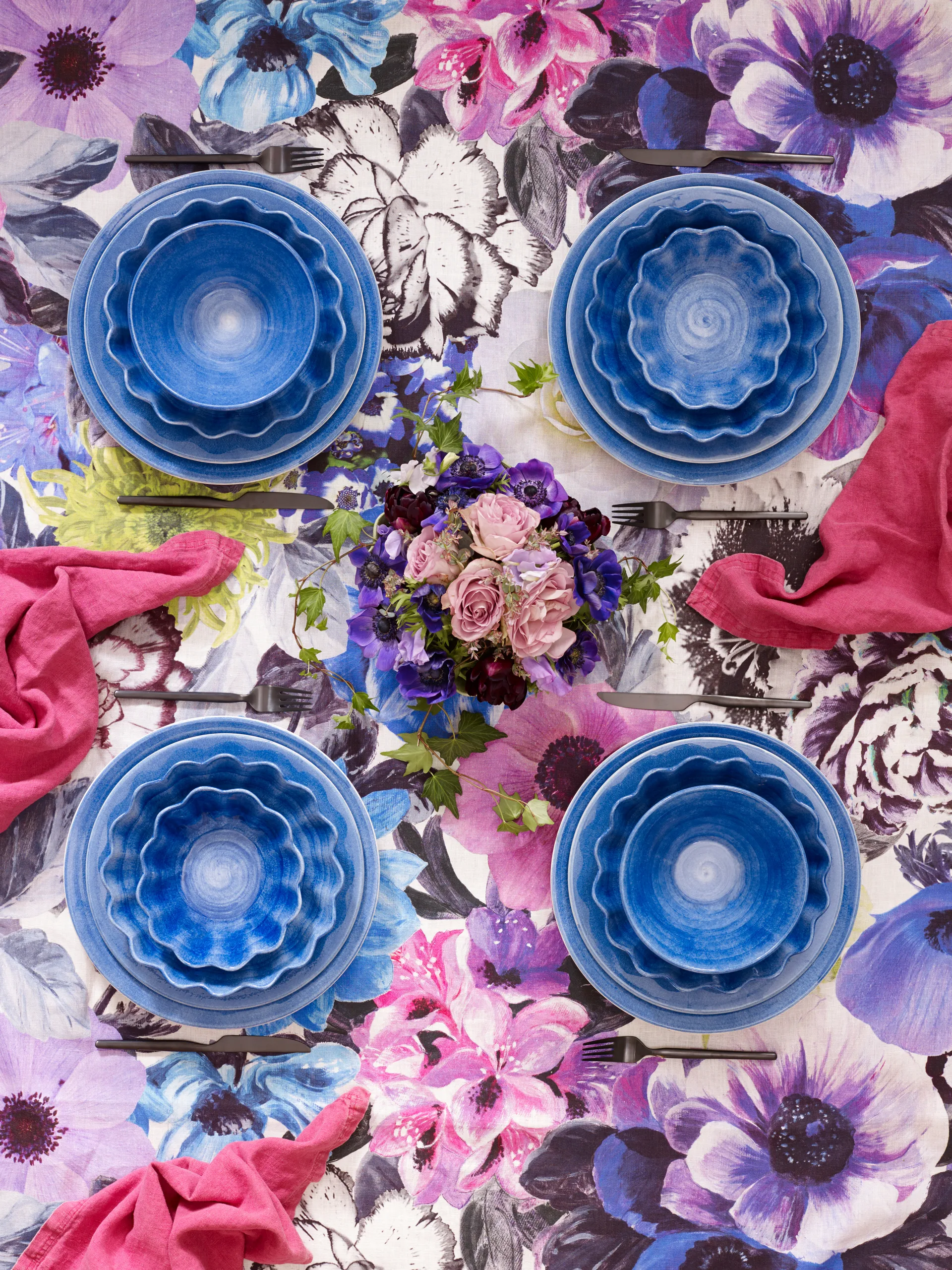 Plato Basic 28 cm, Azul claro Mateus