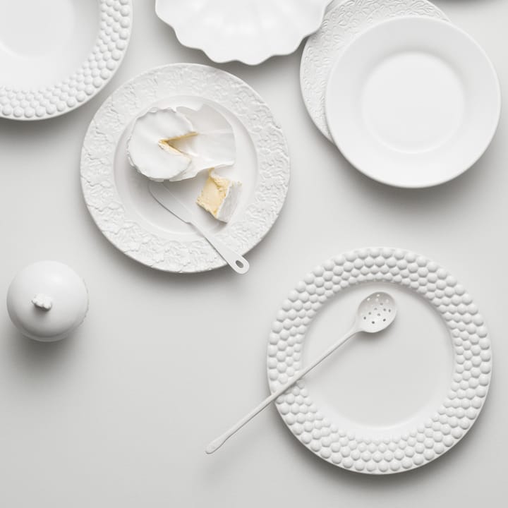 Plato Bubbles 28 cm, blanco Mateus