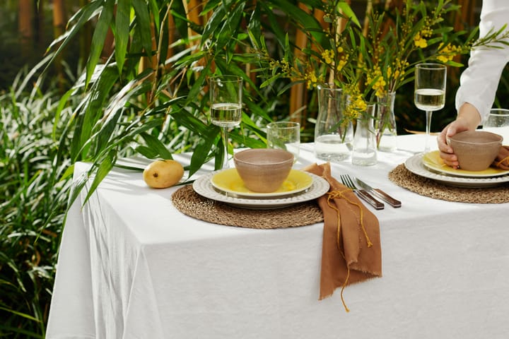 Plato Bubbles 28 cm, blanco Mateus
