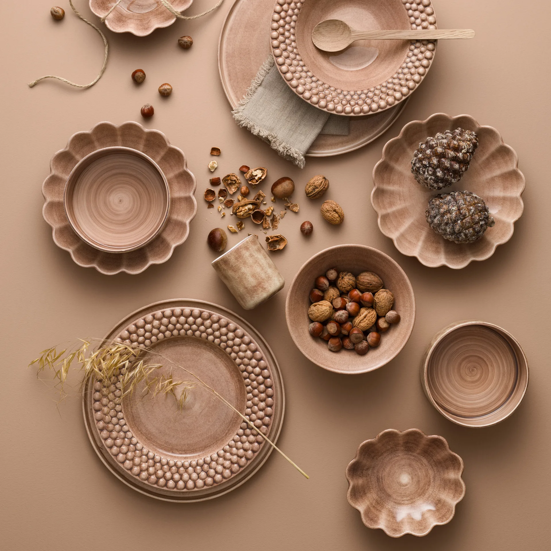 Plato Bubbles 28 cm, Cinnamon Mateus