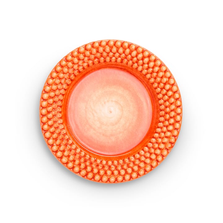 Plato Bubbles 28 cm - naranja - Mateus