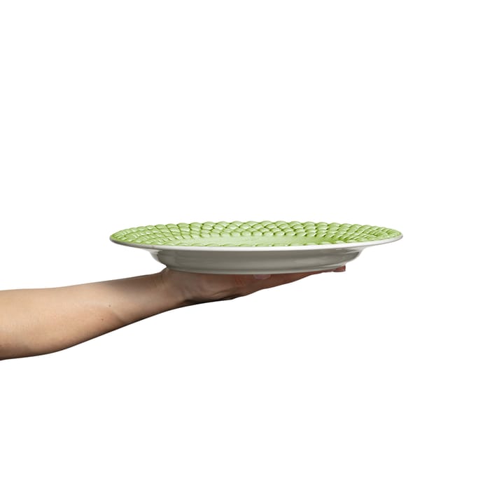 Plato Bubbles 28 cm, verde Mateus