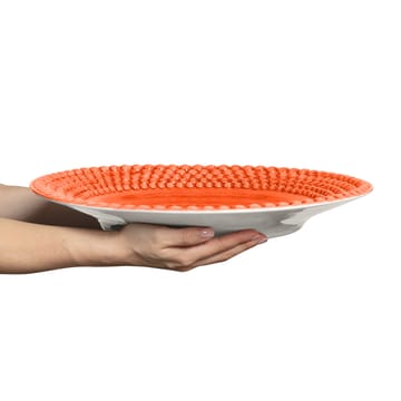 Plato Bubbles 42 cm - naranja - Mateus