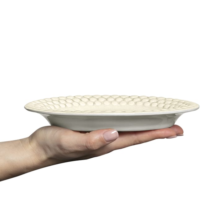 Plato Bubbles ovalado 20 cm, arena Mateus