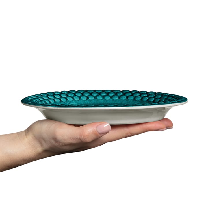 Plato Bubbles ovalado 20 cm, oceano Mateus