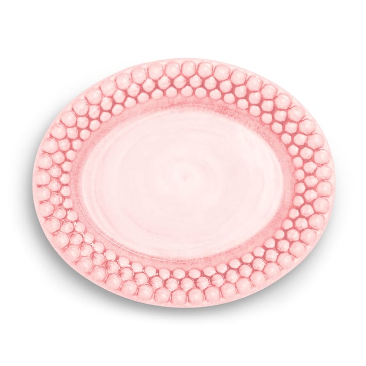 Plato Bubbles ovalado 20 cm - rosa claro - Mateus