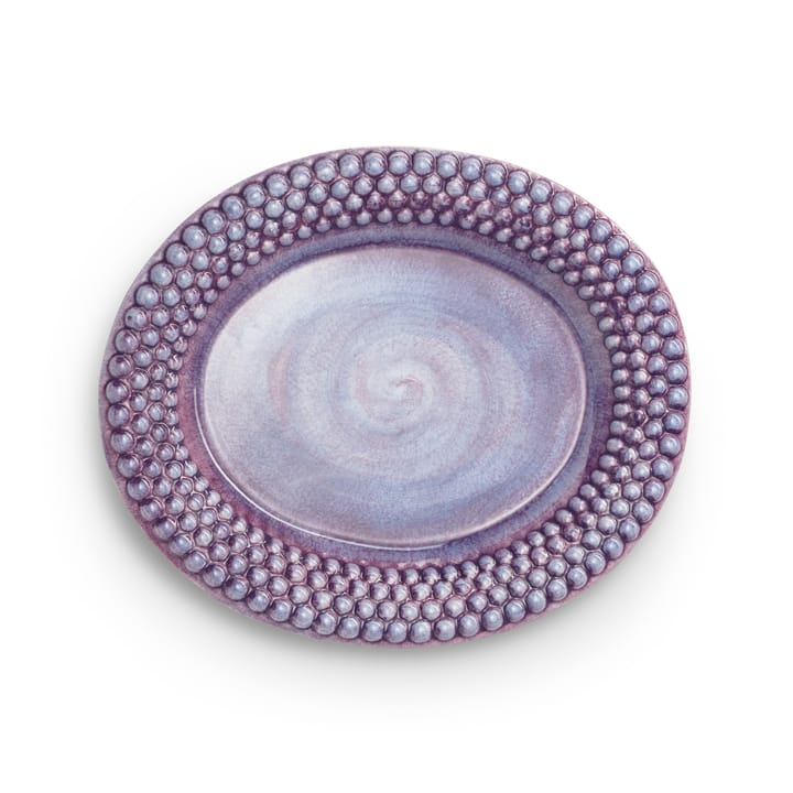 Plato Bubbles ovalado 35 cm - Violeta - Mateus