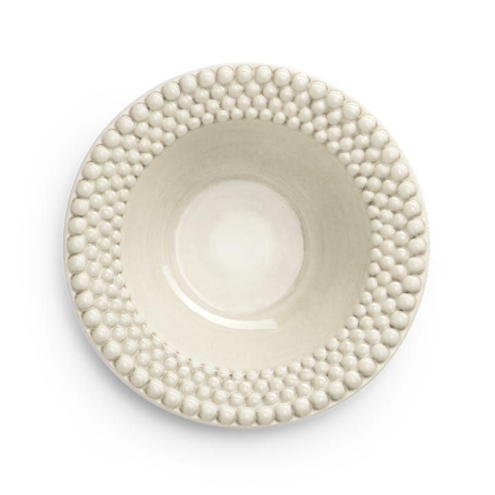 Plato de sopa Bubbles 25 cm - arena - Mateus