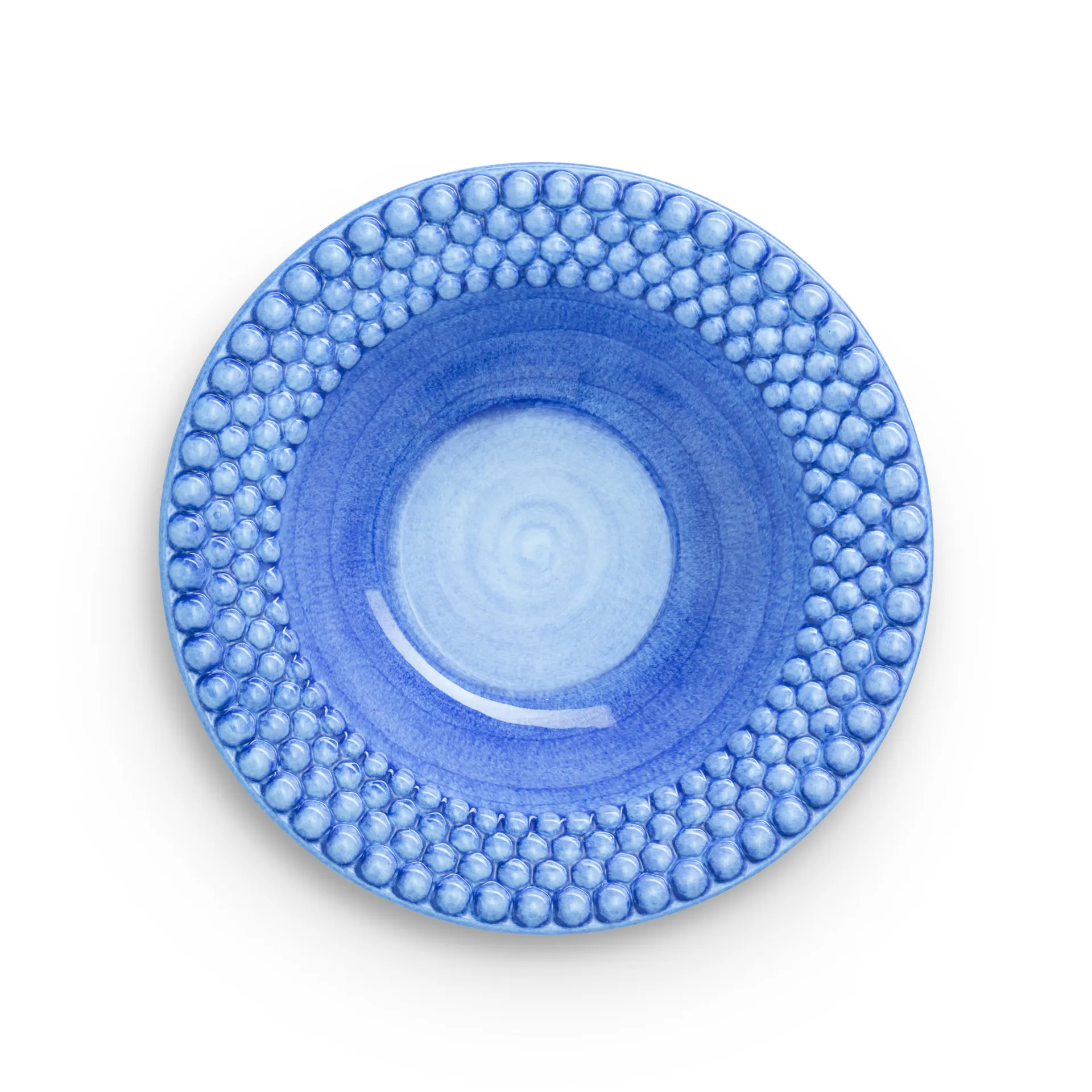 Plato de sopa Bubbles 25 cm, azul claro Mateus