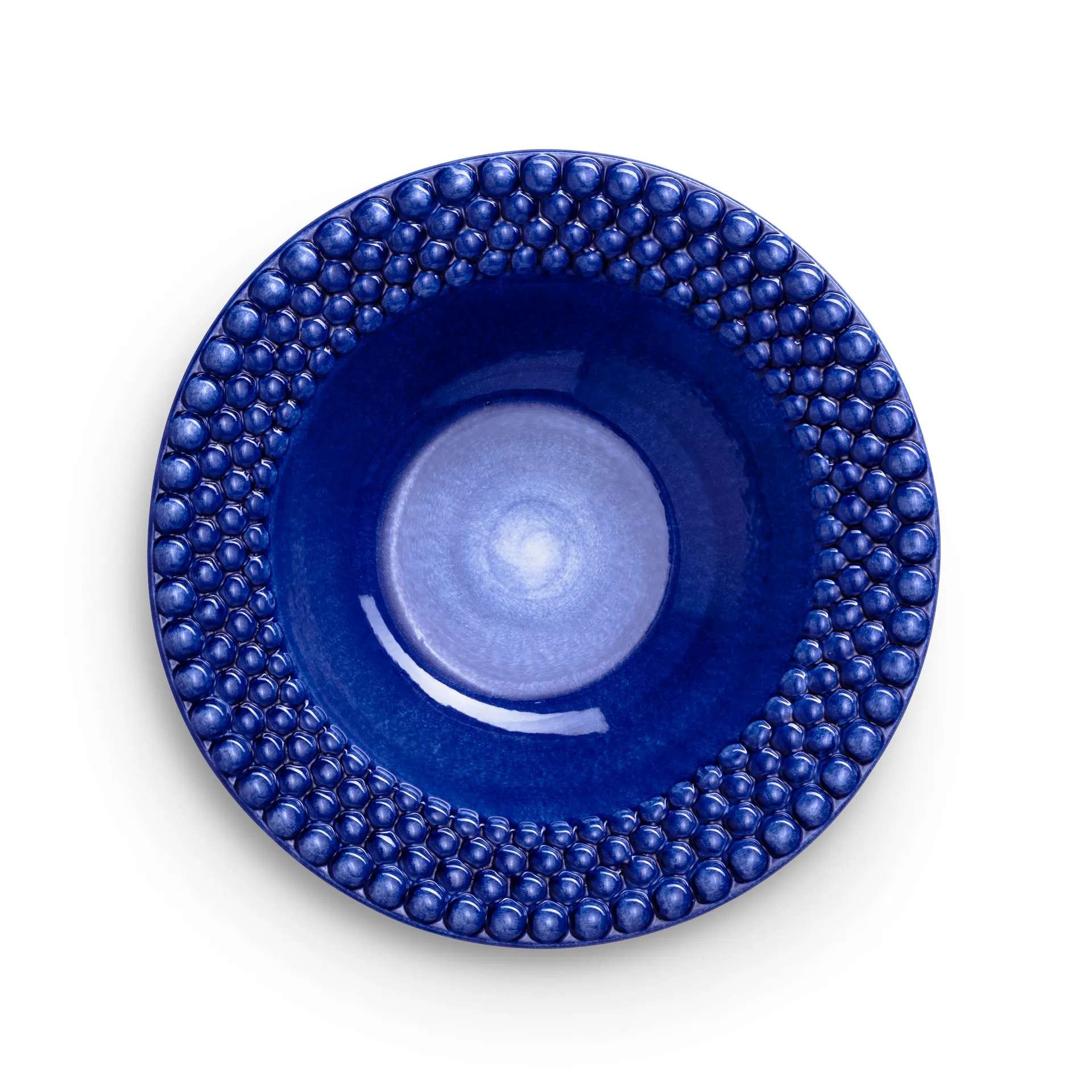 Plato de sopa Bubbles 25 cm, azul Mateus