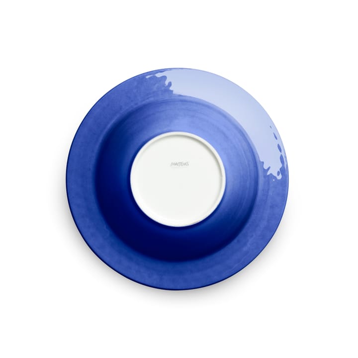 Plato de sopa Bubbles 25 cm, azul Mateus
