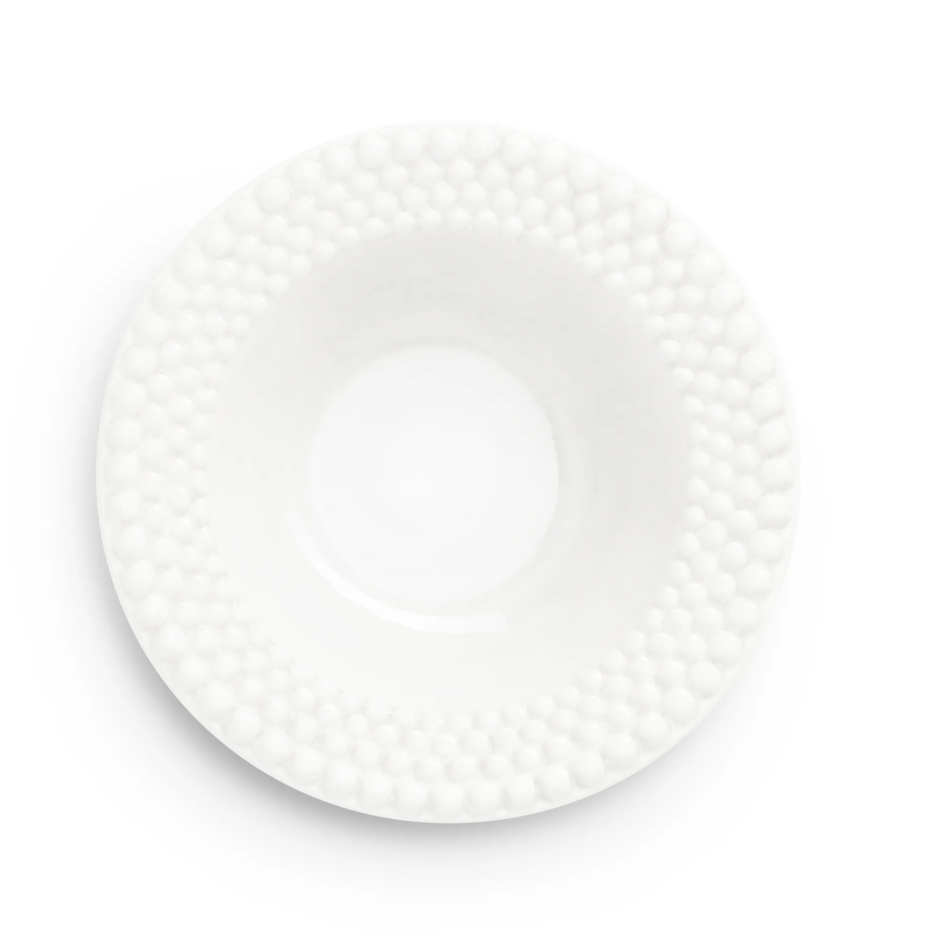 Plato de sopa Bubbles 25 cm, blanco Mateus