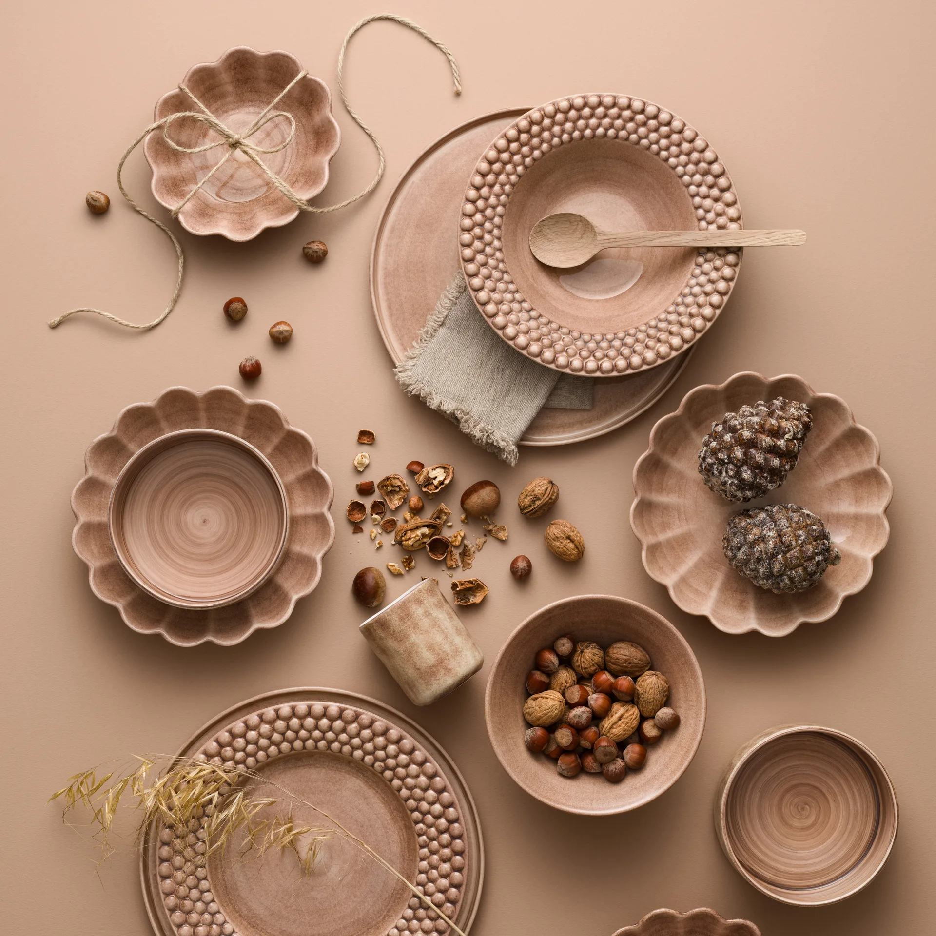 Plato de sopa Bubbles 25 cm, Cinnamon Mateus