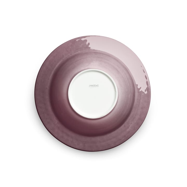 Plato de sopa Bubbles 25 cm, ciruela Mateus