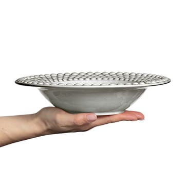 Plato de sopa Bubbles 25 cm - gris - Mateus