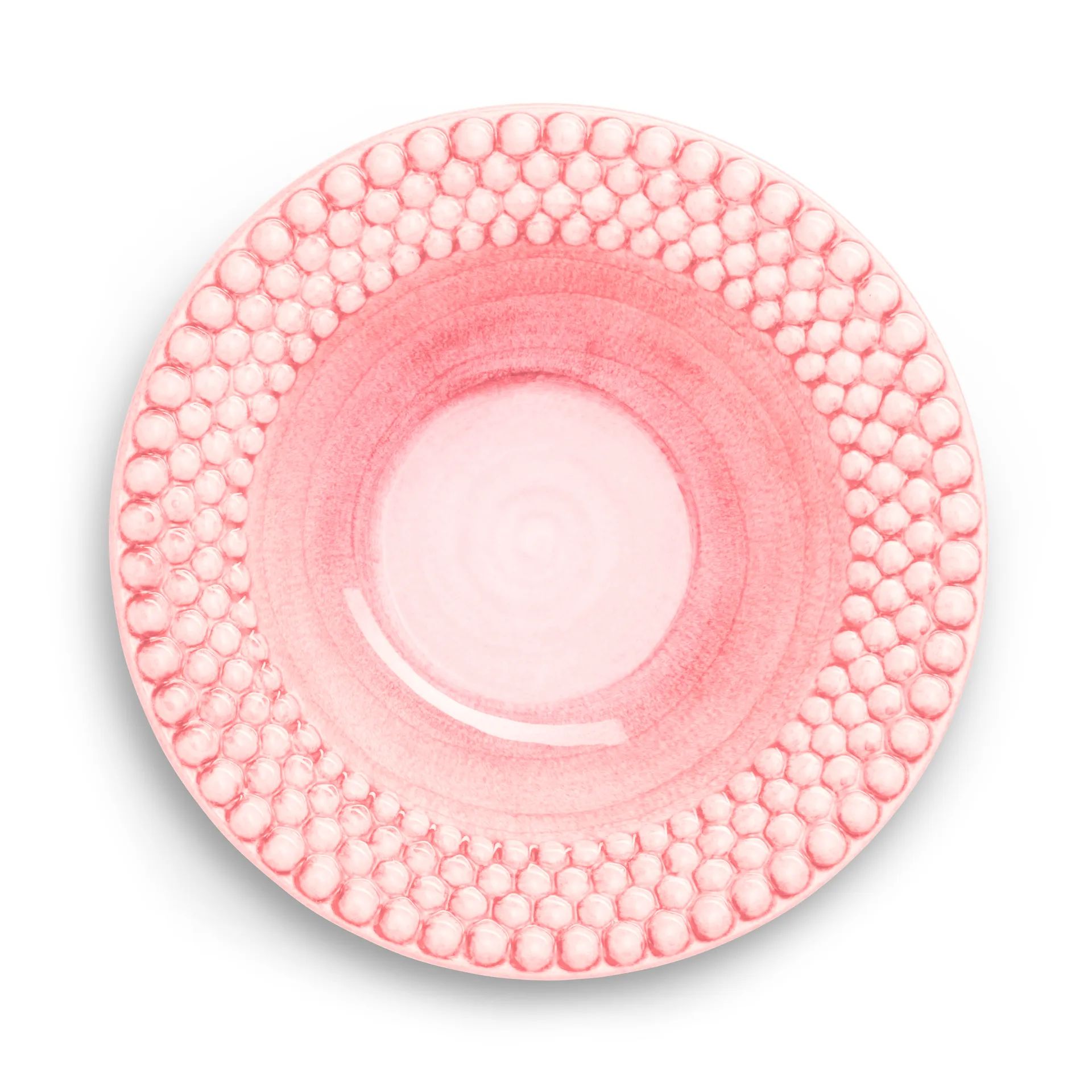Plato de sopa Bubbles 25 cm, rosa claro Mateus