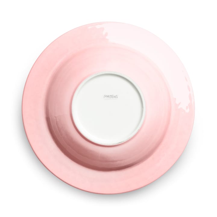 Plato de sopa Bubbles 25 cm, rosa claro Mateus