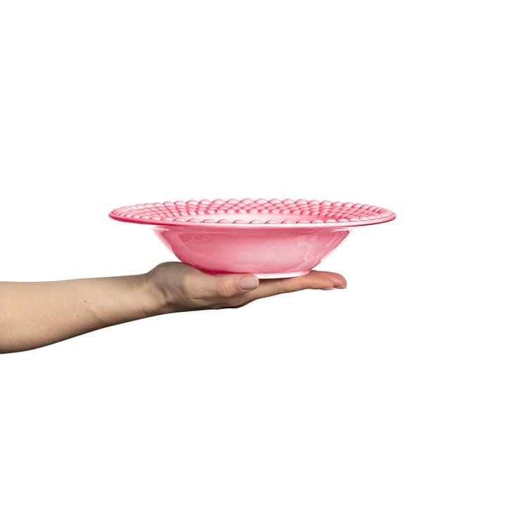 Plato de sopa Bubbles 25 cm, Rosa Mateus