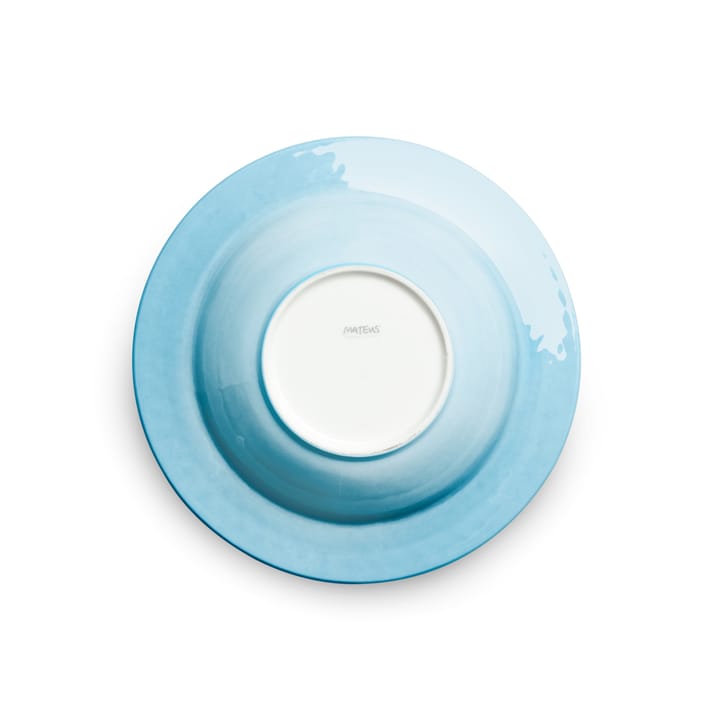 Plato de sopa Bubbles 25 cm, turquesa Mateus