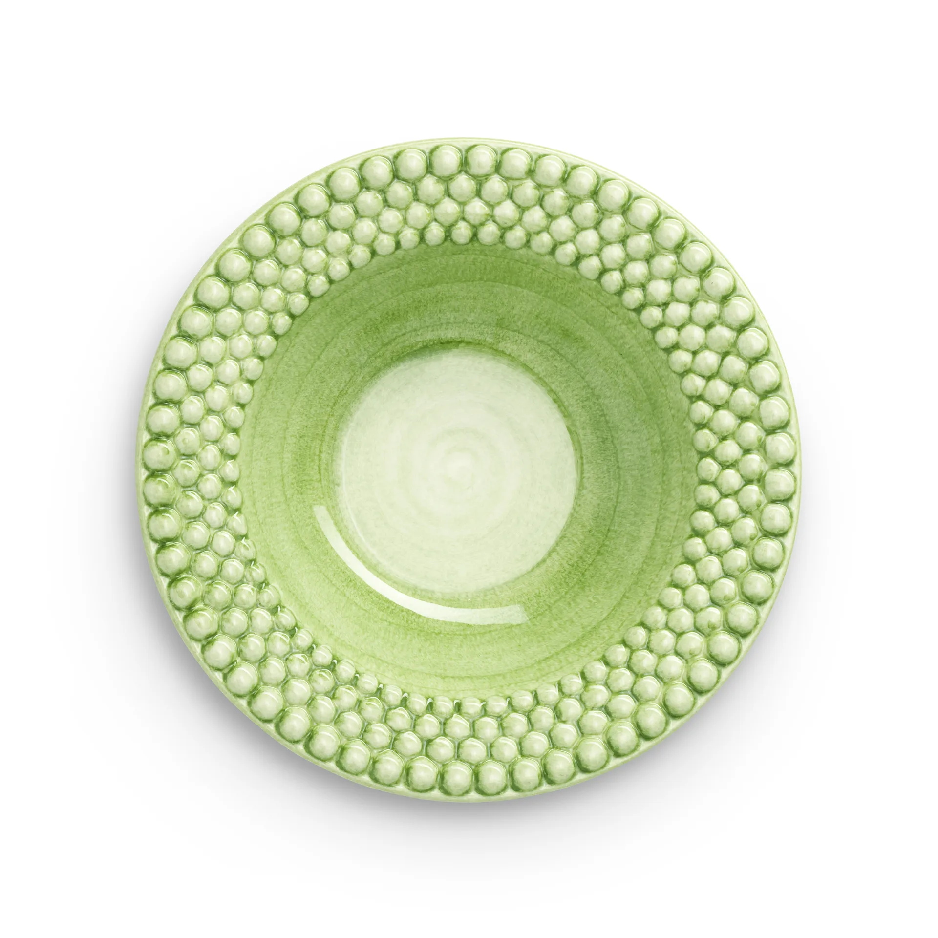 Plato de sopa Bubbles 25 cm, verde Mateus