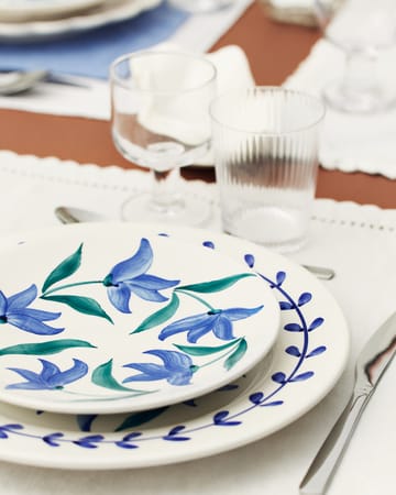 Plato Flowers blossom Ø28 cm - Blanco - Mateus