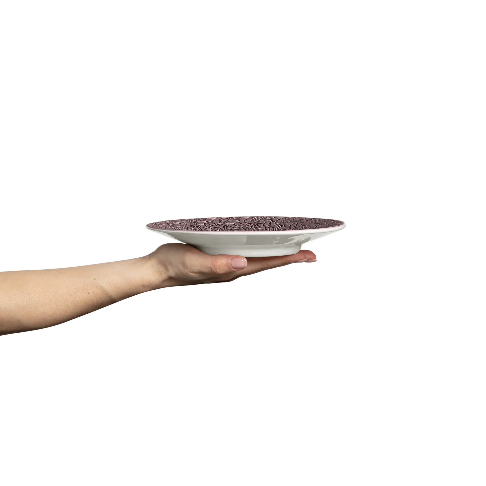 Plato Lace 20 cm, Ciruela Mateus