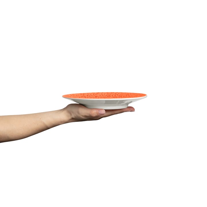 Plato Lace 20 cm, naranja Mateus