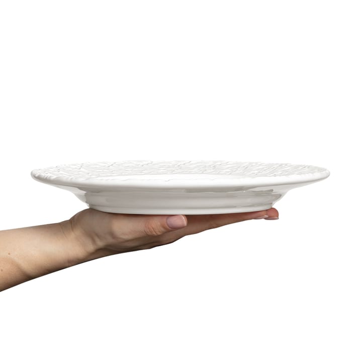 Plato Lace 25 cm, blanco Mateus