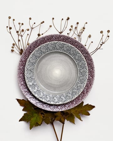 Plato Lace 25 cm - gris - Mateus