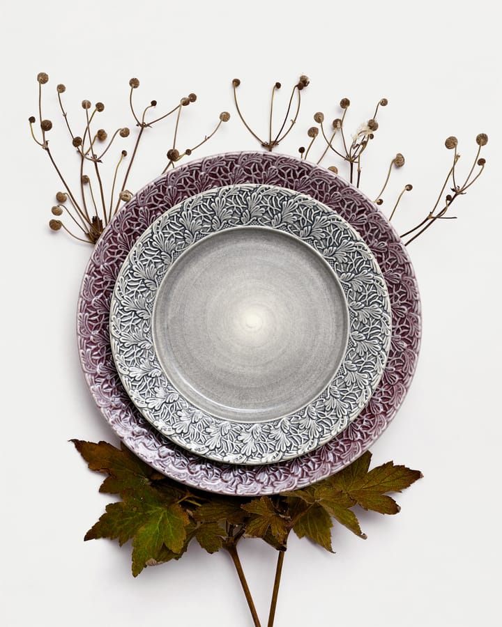 Plato Lace 25 cm, gris Mateus