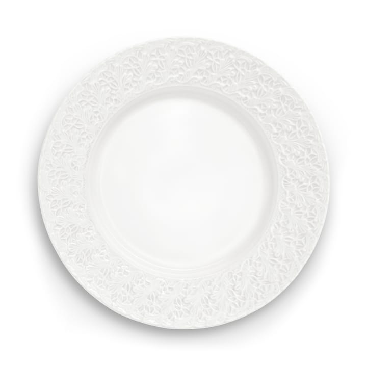 Plato Lace 32 cm - blanco - Mateus