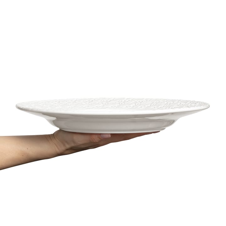 Plato Lace 32 cm, blanco Mateus