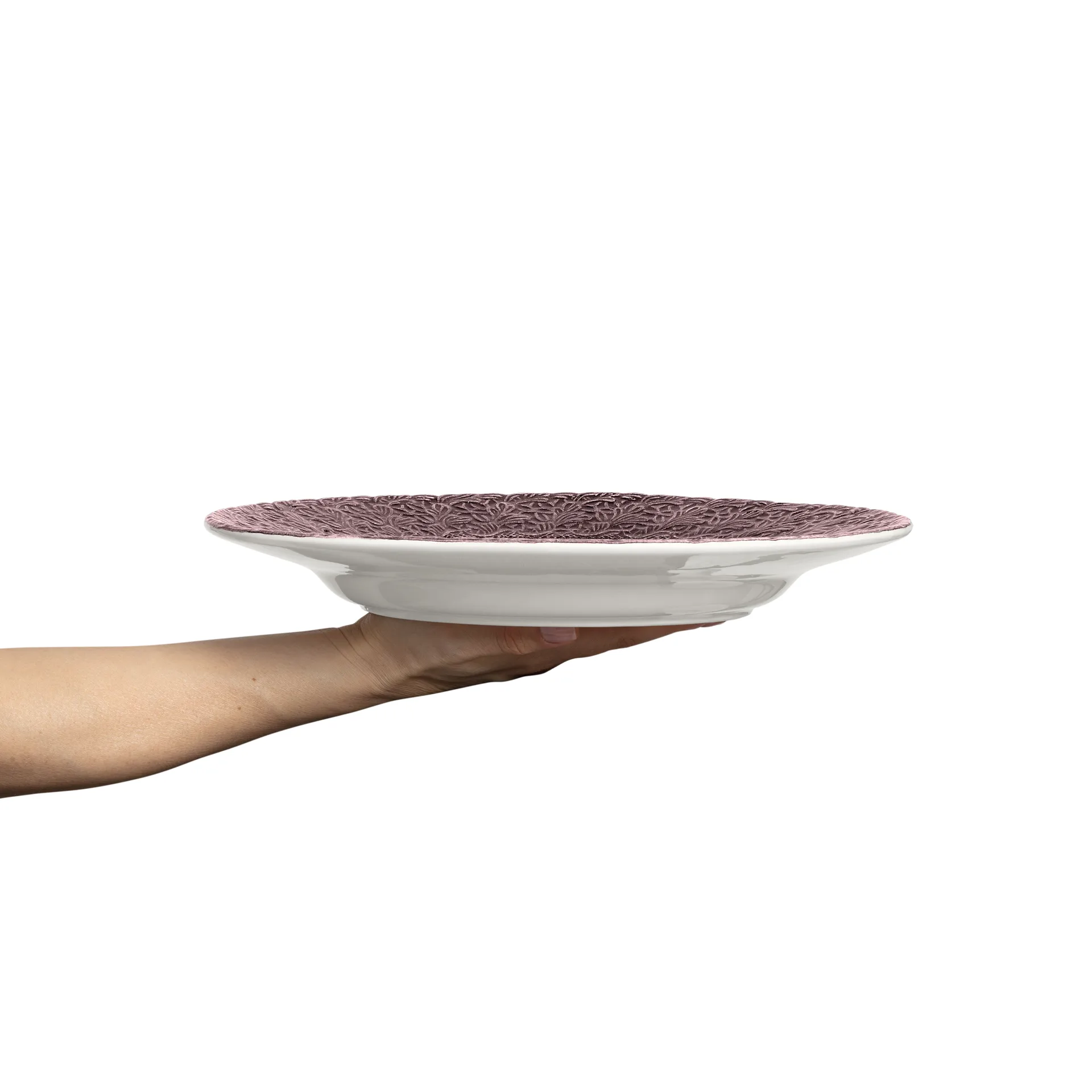 Plato Lace 32 cm, Ciruela Mateus