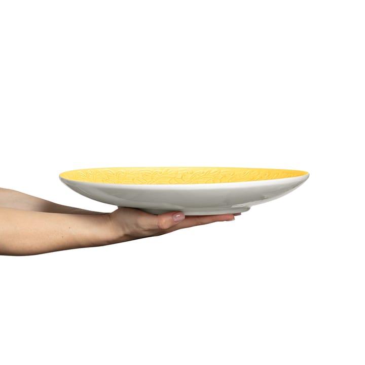 Plato Lace 34 cm, Amarillo Mateus