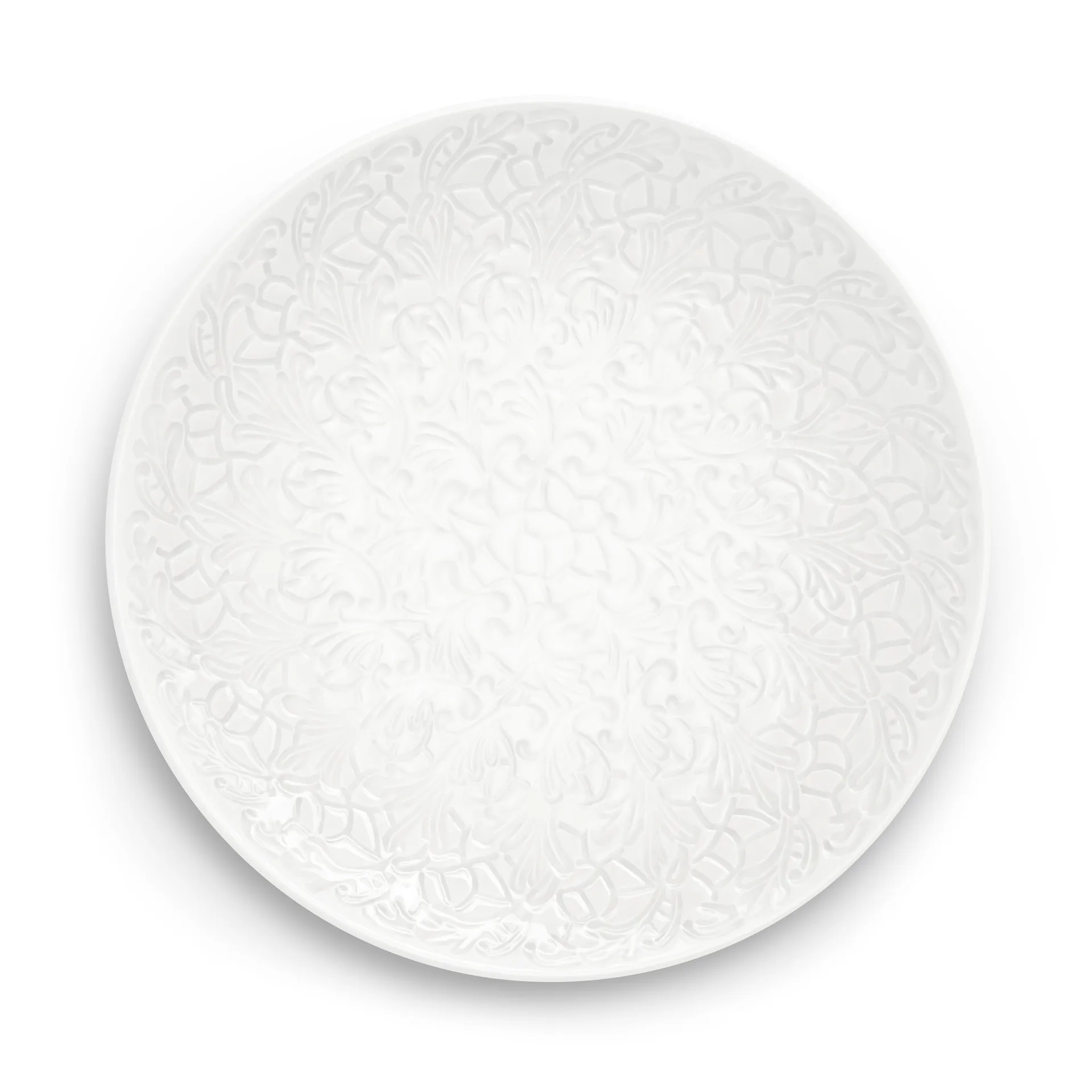 Plato Lace 34 cm, blanco Mateus