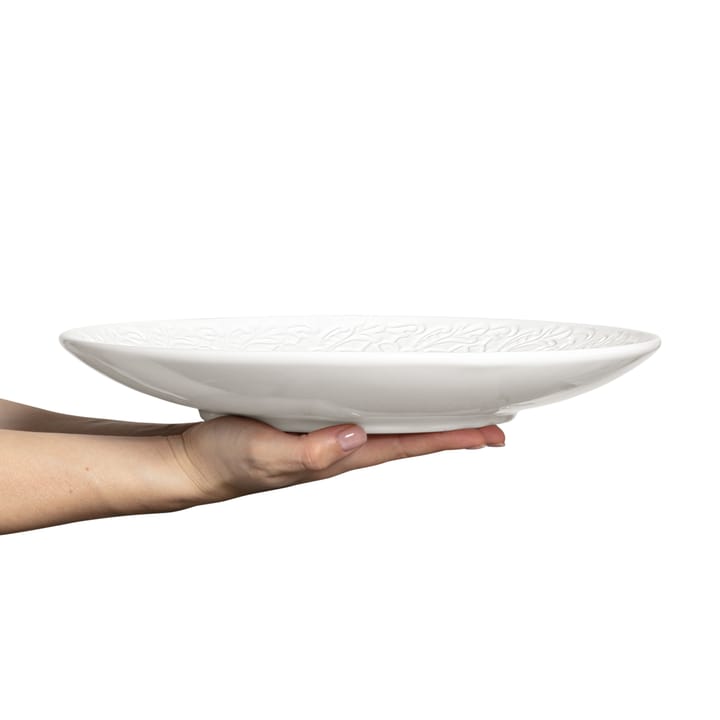 Plato Lace 34 cm, blanco Mateus