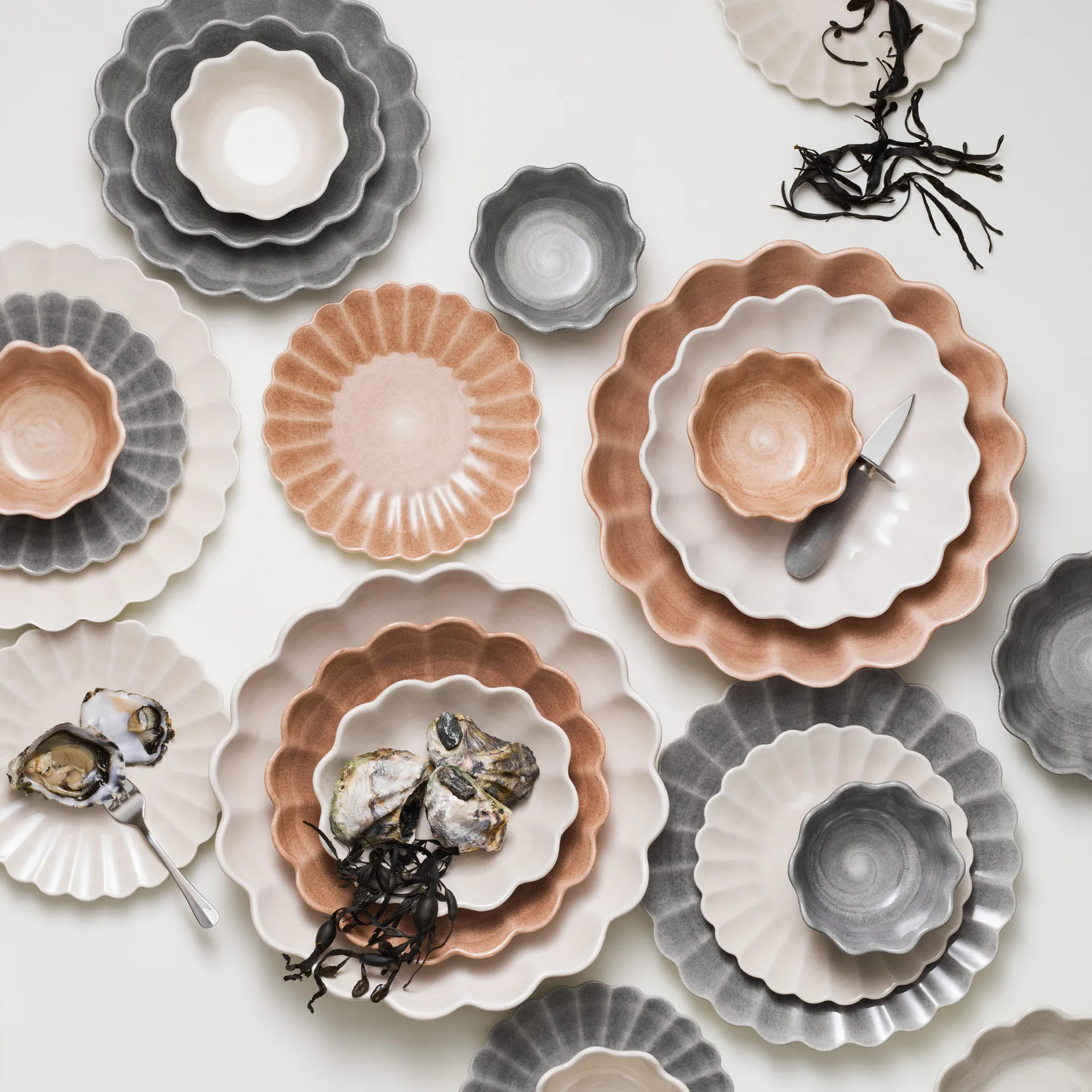 Plato Oyster 20 cm, Arena Mateus