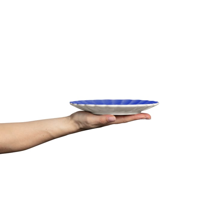 Plato Oyster 20 cm, azul Mateus