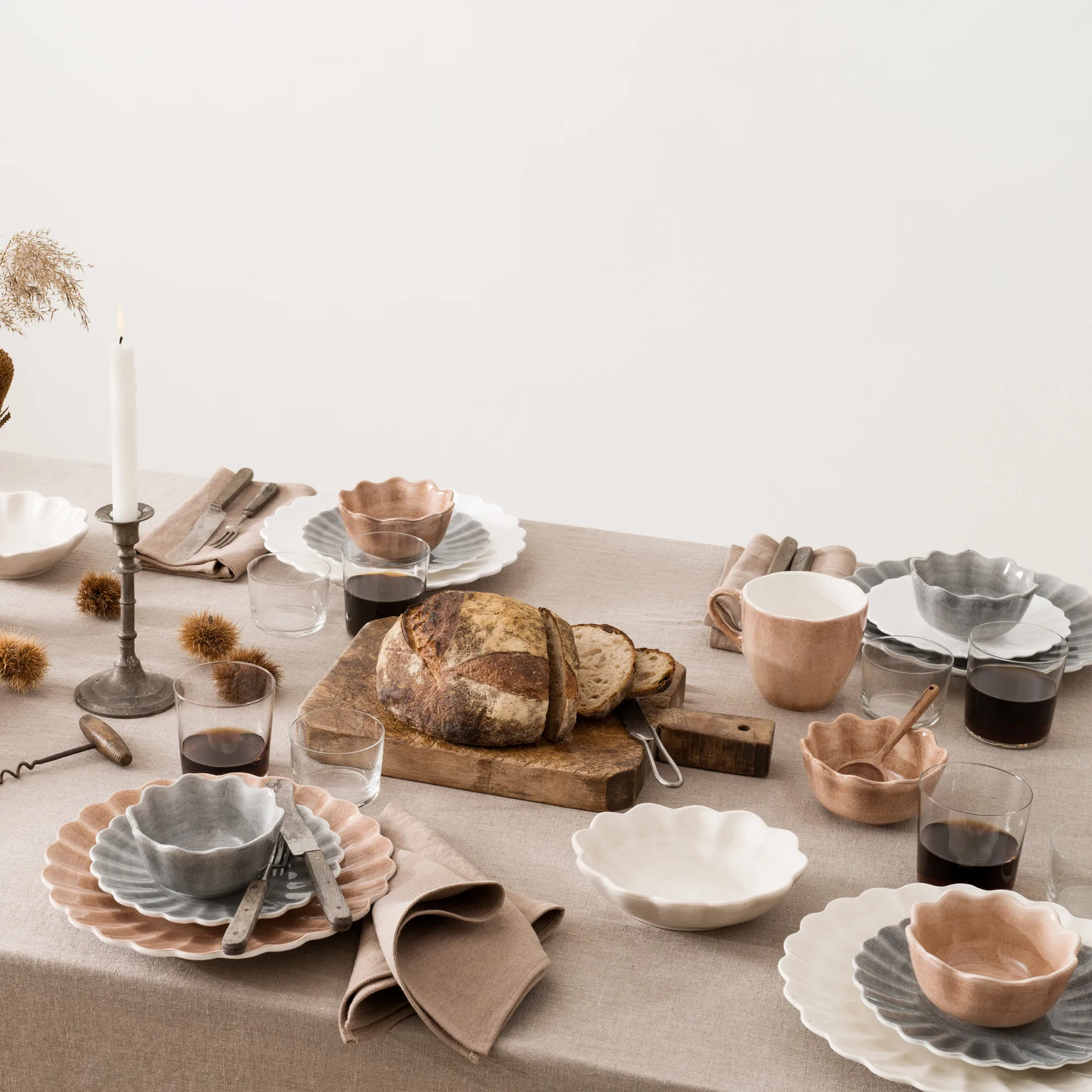 Plato Oyster 20 cm, Blanco Mateus