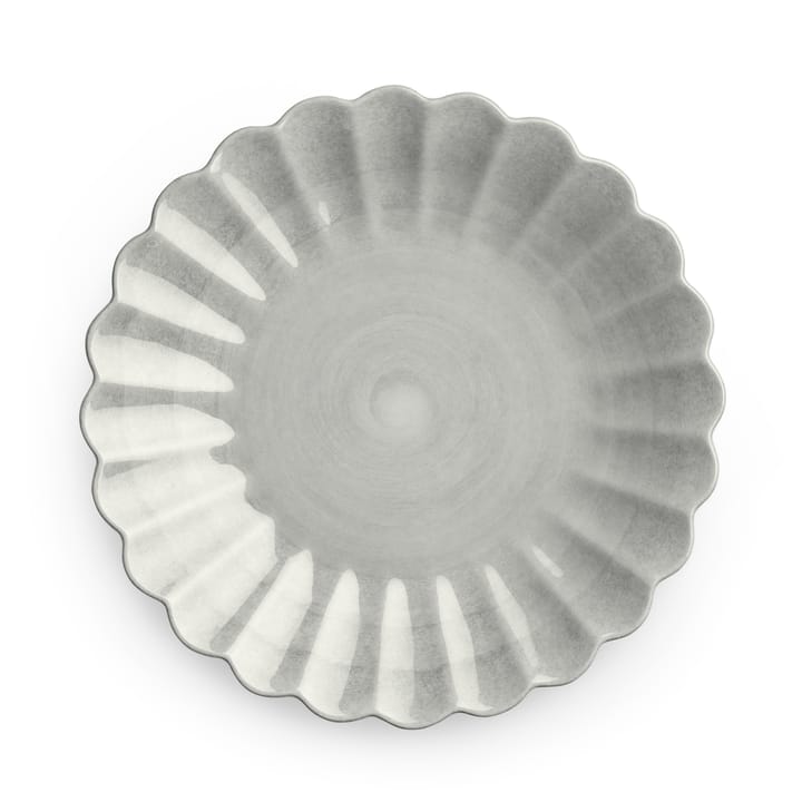 Plato Oyster 20 cm - gris - Mateus