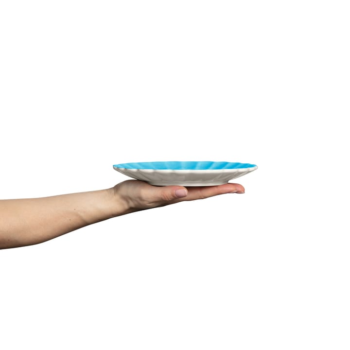 Plato Oyster 20 cm, Turquesa Mateus