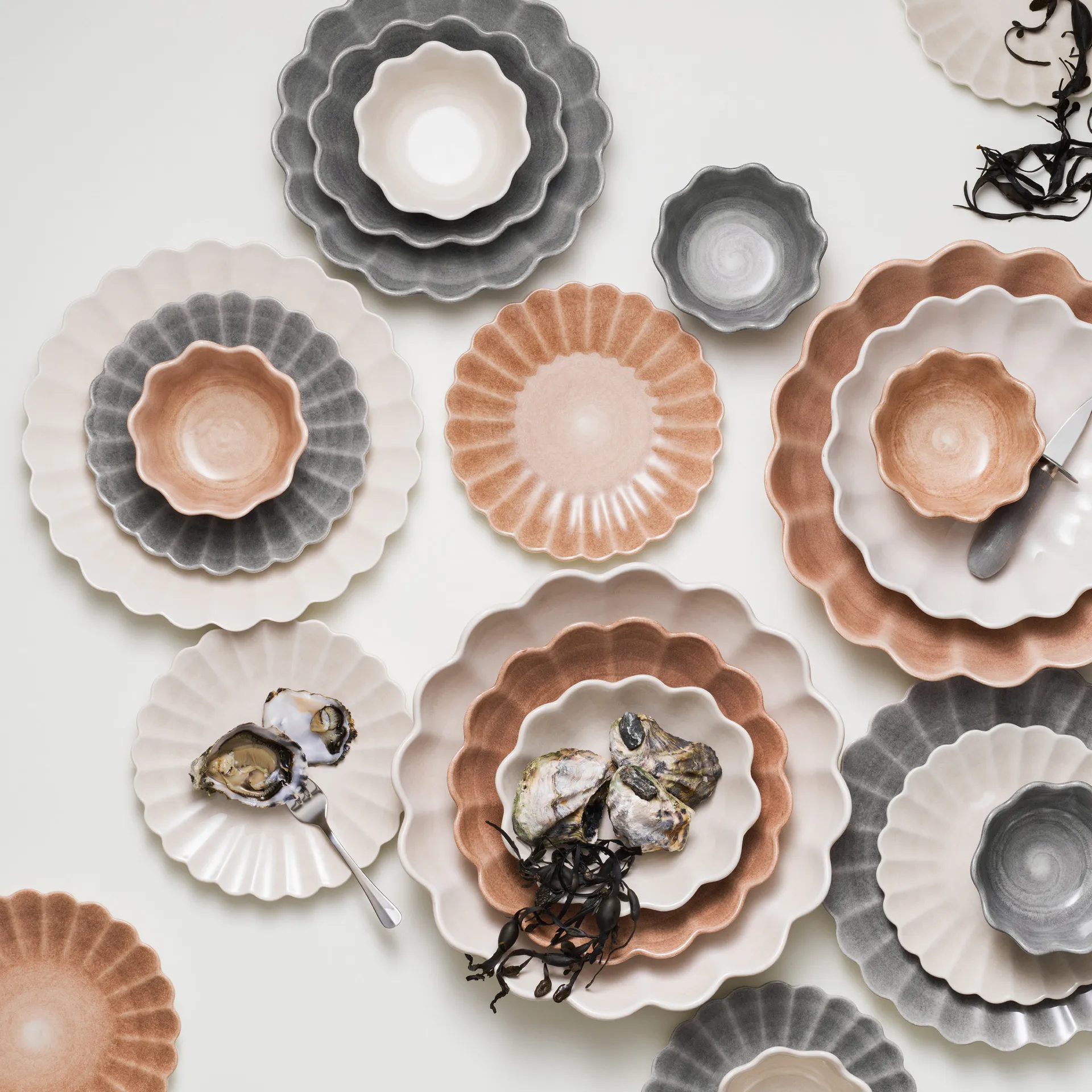 Plato Oyster 28 cm, Arena Mateus