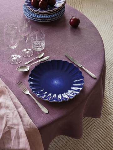 Plato Oyster 28 cm - azul - Mateus