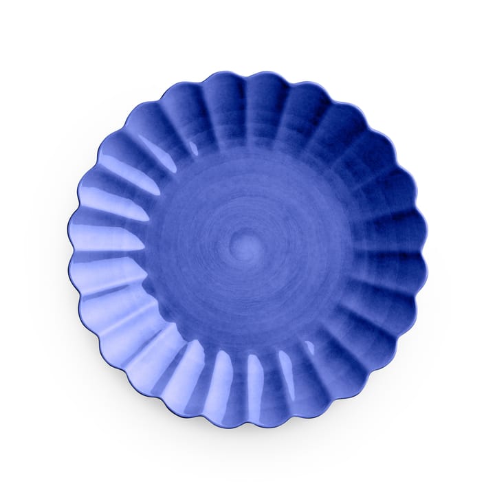 Plato Oyster 28 cm - azul - Mateus